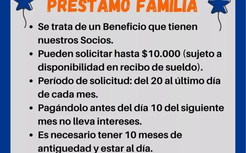 Préstamo Familia