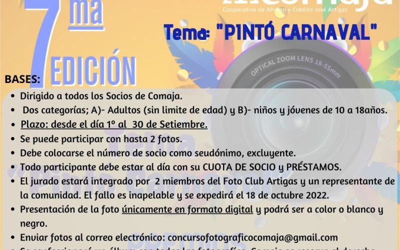 7mo. CONCURSO FOTOGRÁFICO 2022
